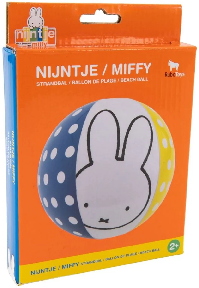 Rubo Toys Nijntje Strandbal 35cm - Meerkleurig