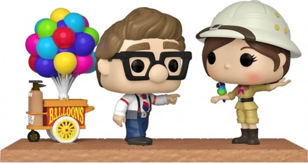 Funko Pop! Moment Up! Carl & Ellie Ballonkar 58944