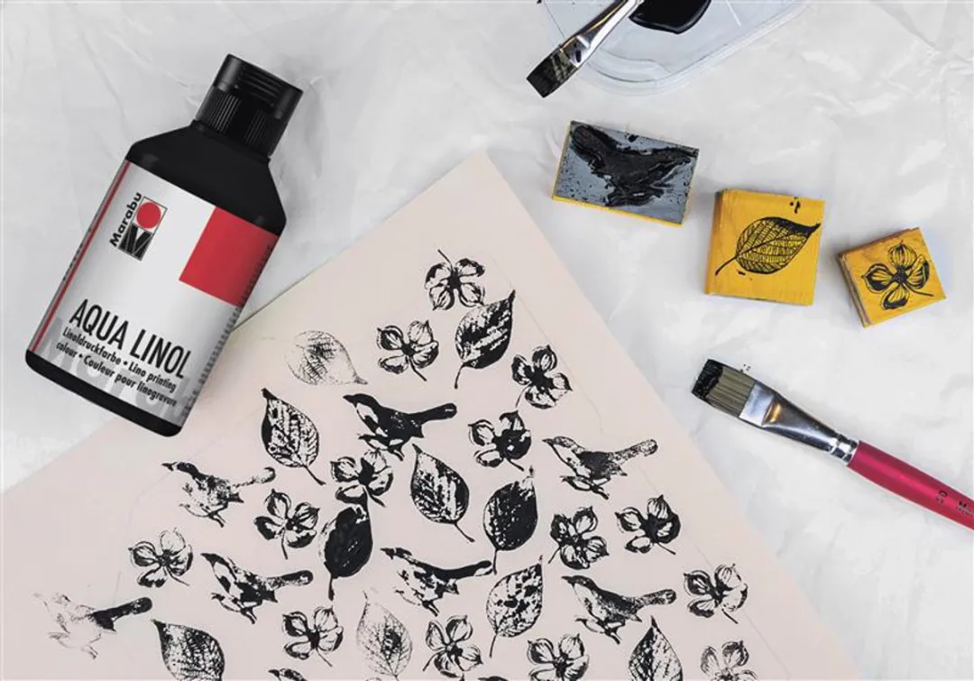 Marabu Aquarellino Drukinkt Wit 250ml
