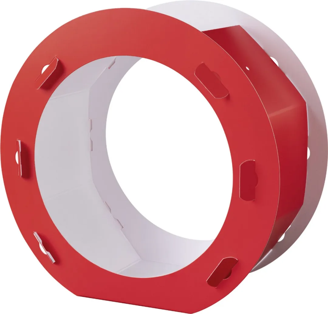 Folia Ronde Lampionset 220mm - 5 Stuks Roze