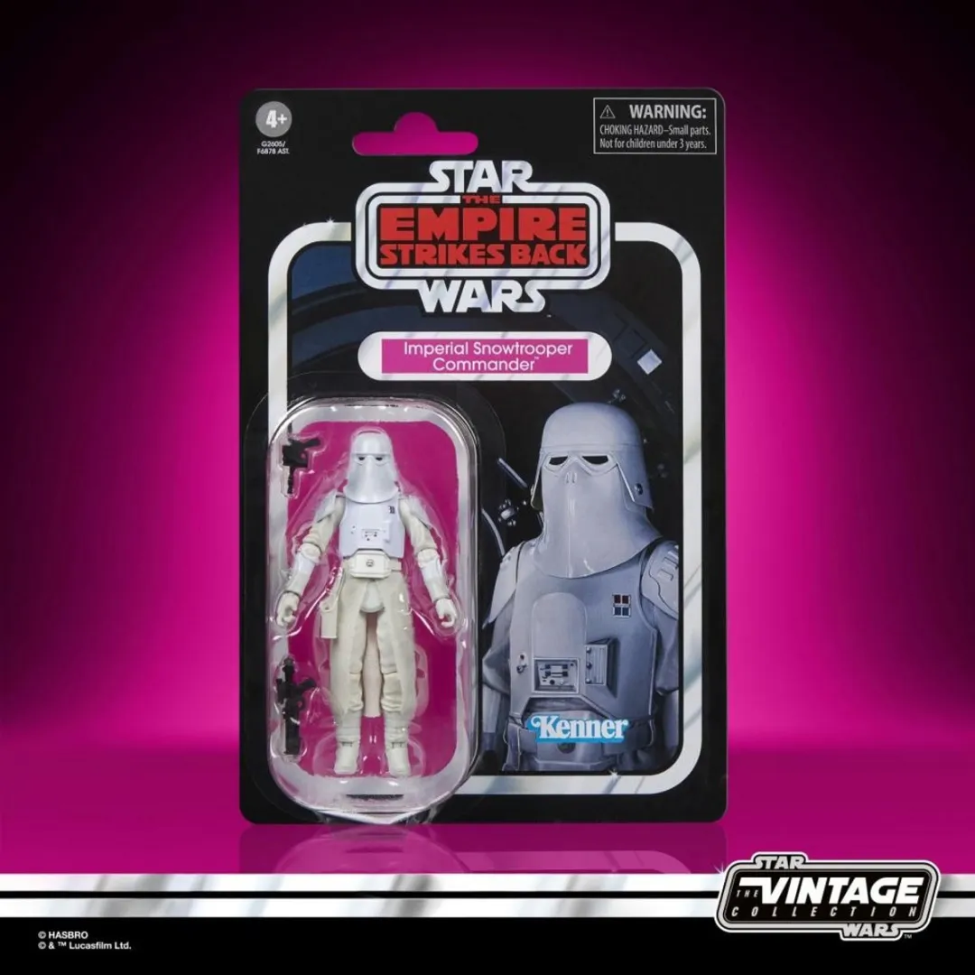 Hasbro Star Wars Snowtrooper Commander Figure F4160 - 10cm Wit
