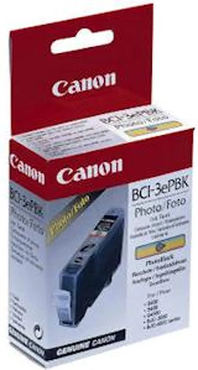 Canon BCI-3EPB Fotocartridge - Zwart