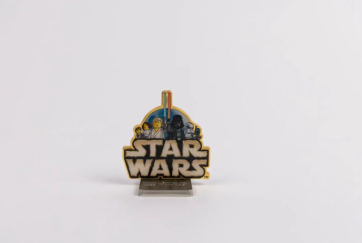 LEGO 5008948 Star Wars 25 Years of LEGO Star Wars Magneet met metalen houder / standaard