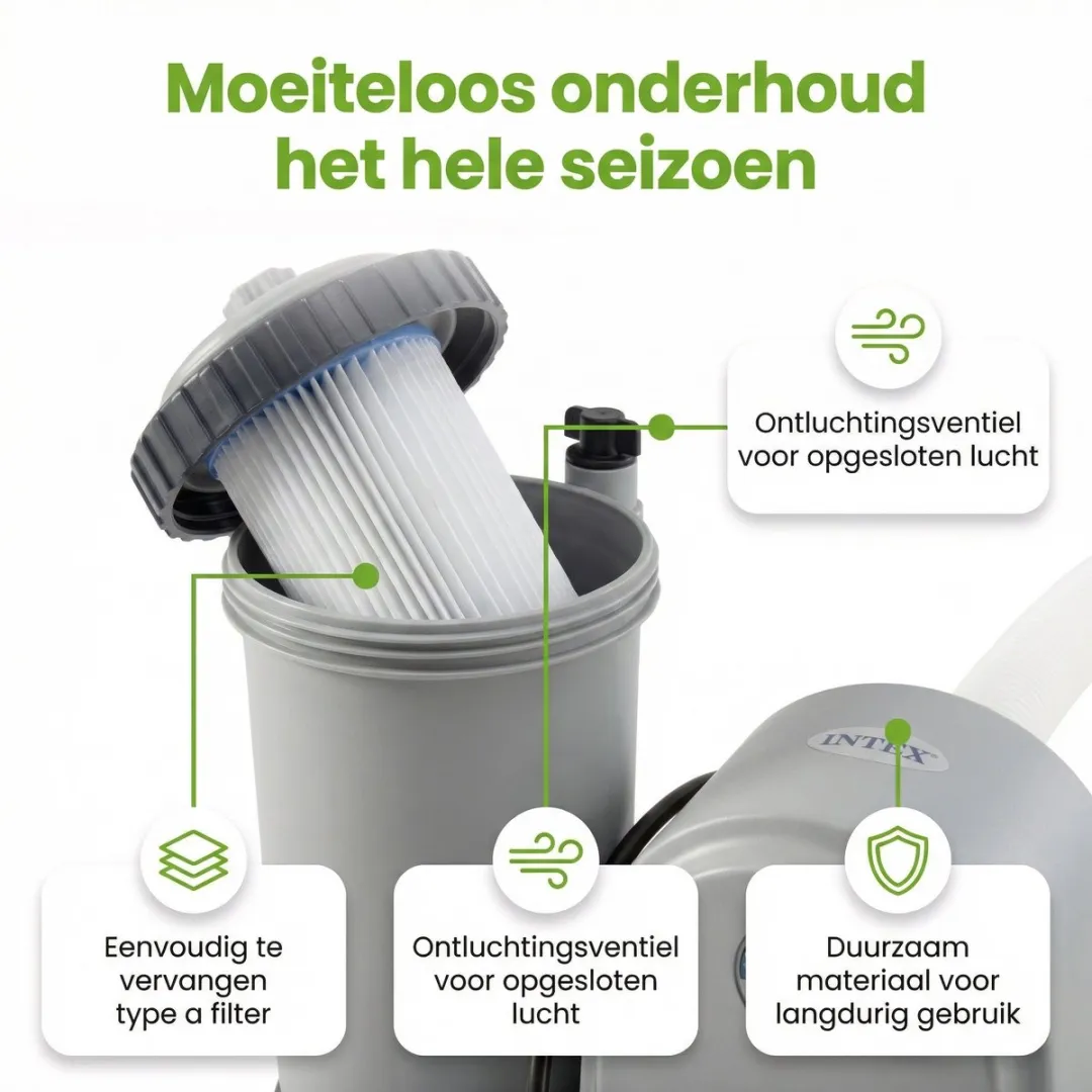 Intex 28636GS Filterpomp 5.678 l/u - 6 Stuks
