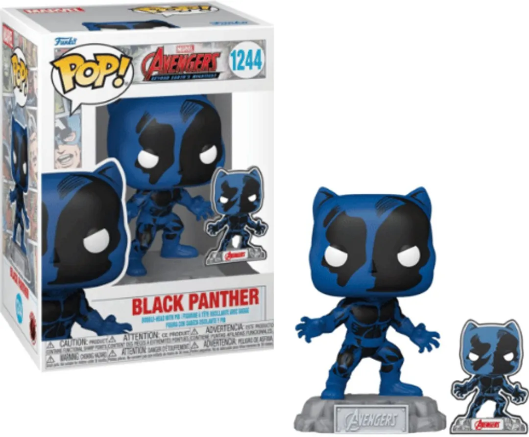 Funko Pop! Black Panther 60th Anniversary - Veelkleurig