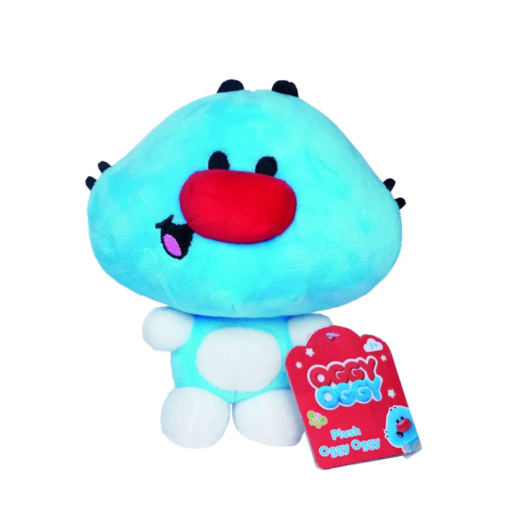 Topknuffels Oggy Pluche Knuffel 17cm - Blauw