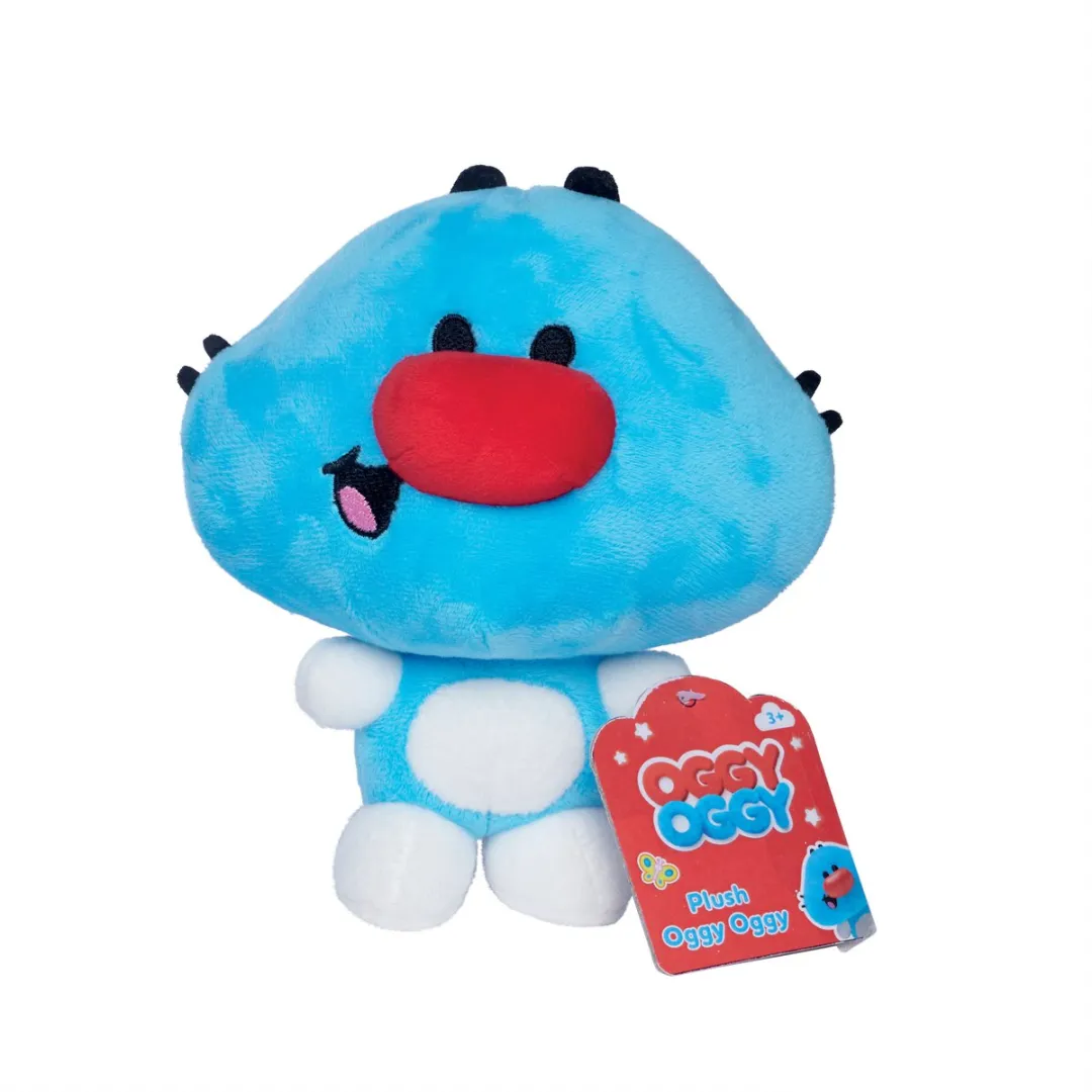 Topknuffels Oggy Pluche Knuffel 17cm - Blauw