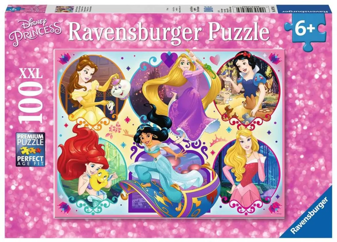 Ravensburger Disney Princess Legpuzzel 100 Stuks - Meerkleurig - afbeelding 2 van 4