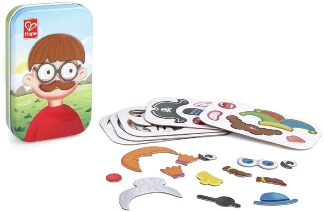 Hape Magnetisch Grappig Gezicht E0476 - 2-6 Spelers
