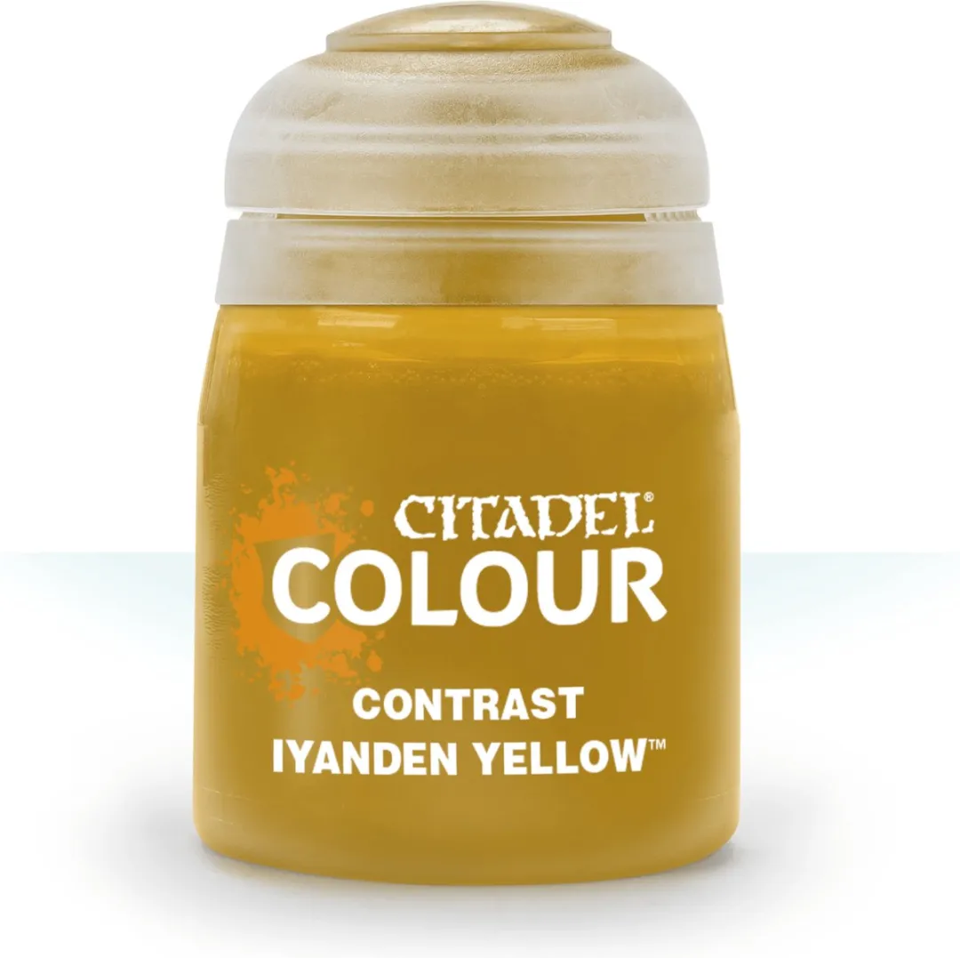 Games Workshop Contrast Iyanden Yellow Hobbyverf 18ml