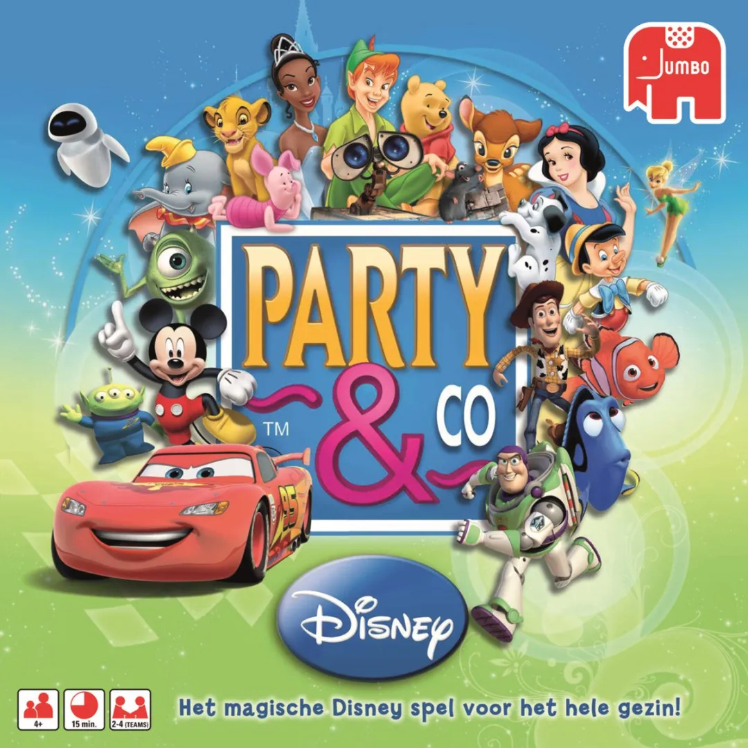 Jumbo Disney Party & Co - 2-4 Spelers