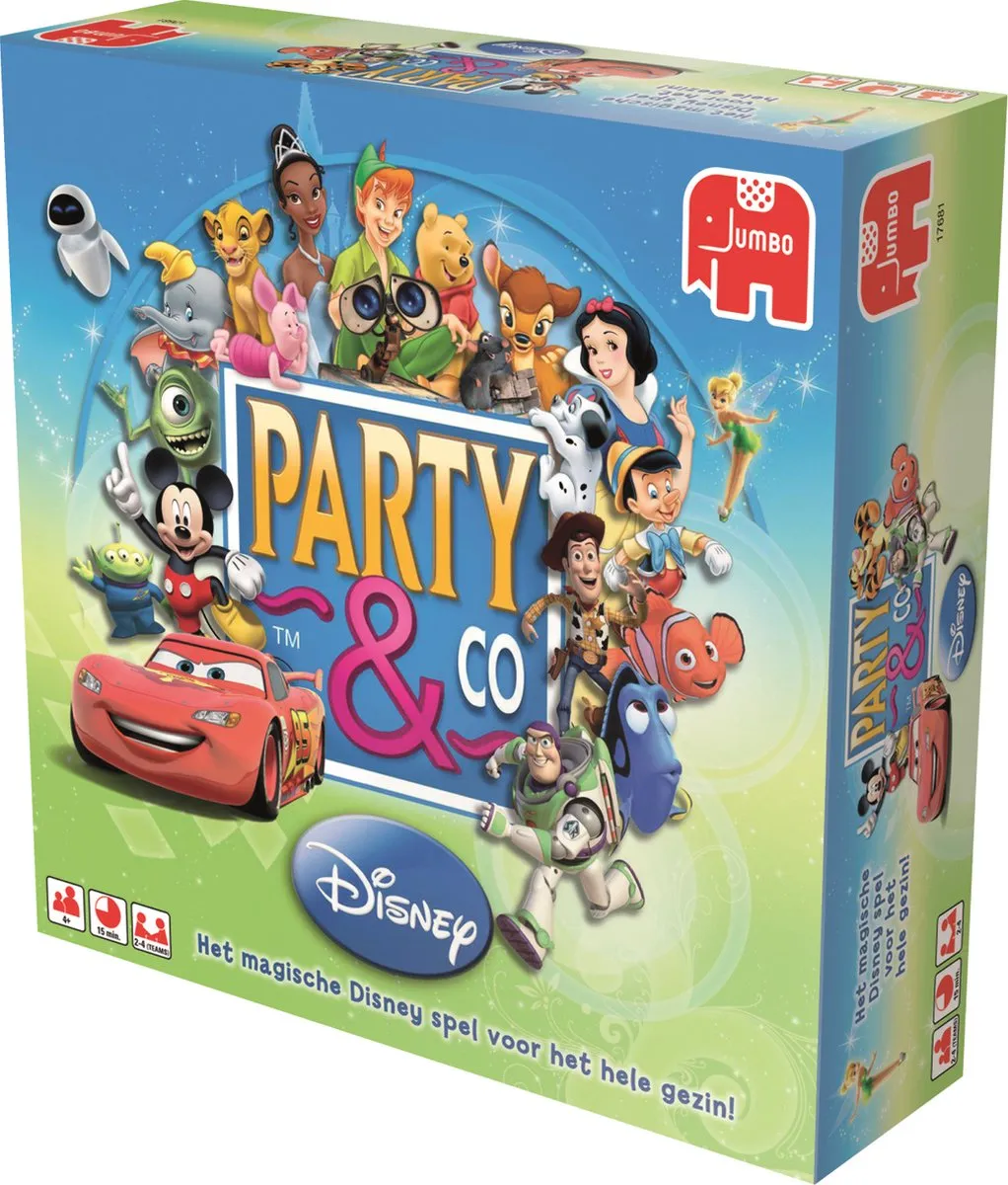 Jumbo Disney Party & Co - 2-4 Spelers
