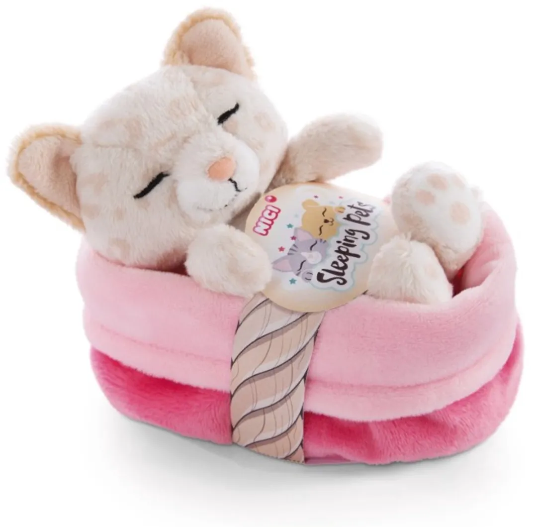 Nici Slapend Kitten Teddybeer