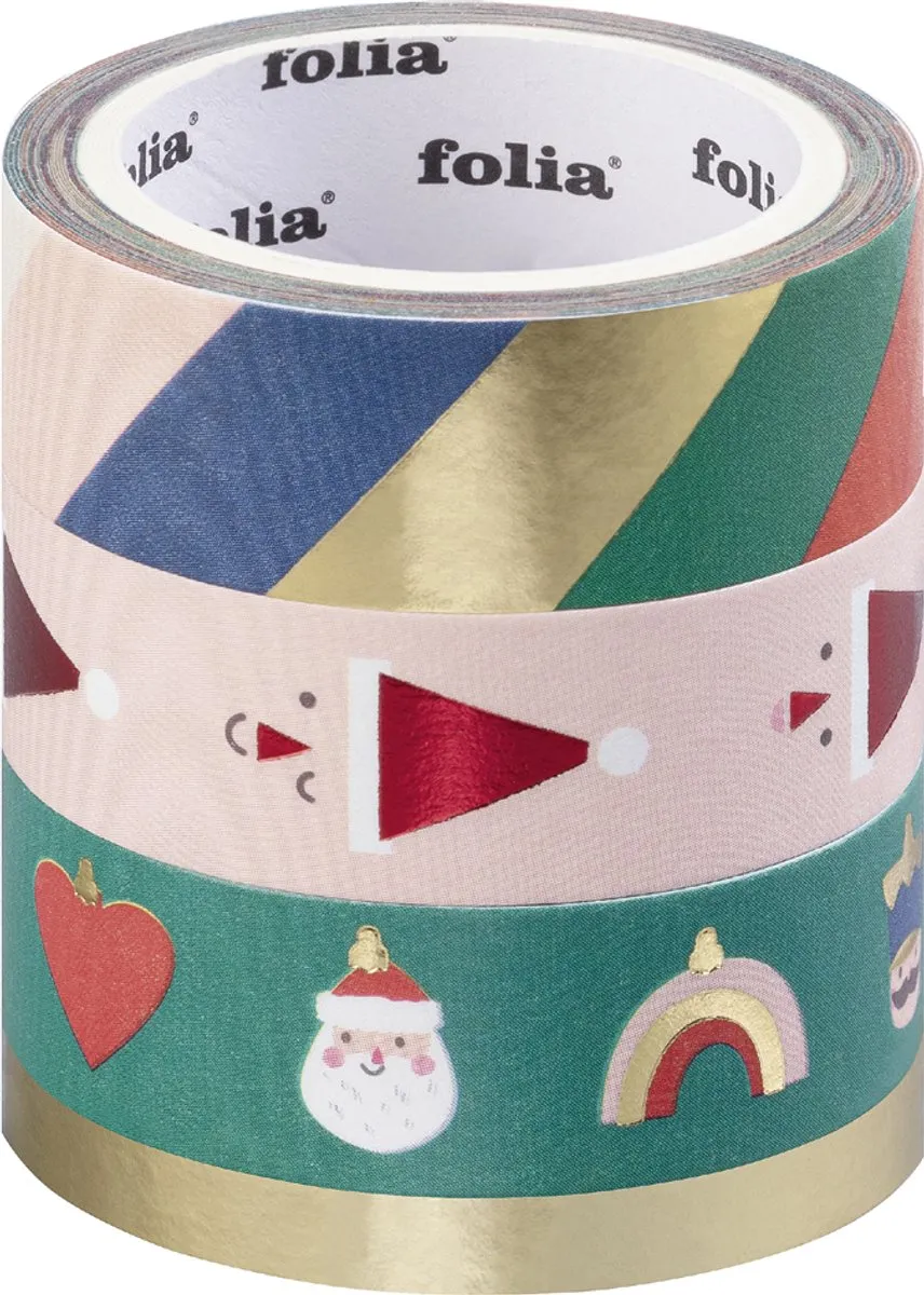 Folia Hotfoil Merry Jingling Decoratieve Washi Tape