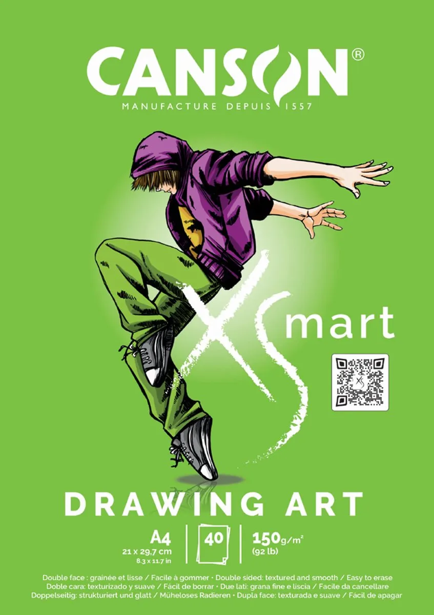 Canson XS-Mart Drawing Art Tekenblok A4