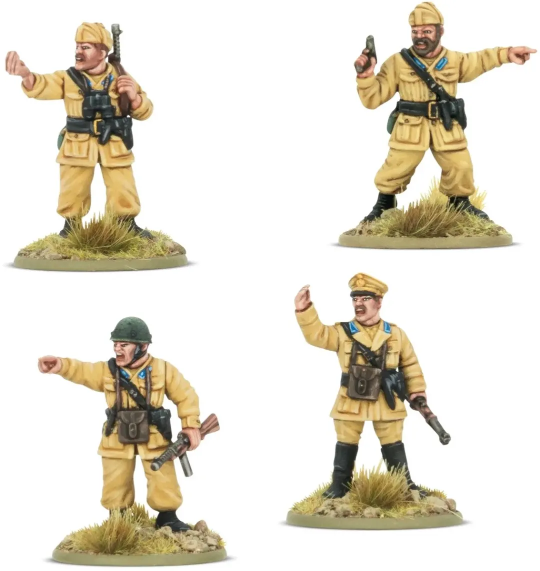 Warlord Games Italian Paracadutisti Platoon Commanders