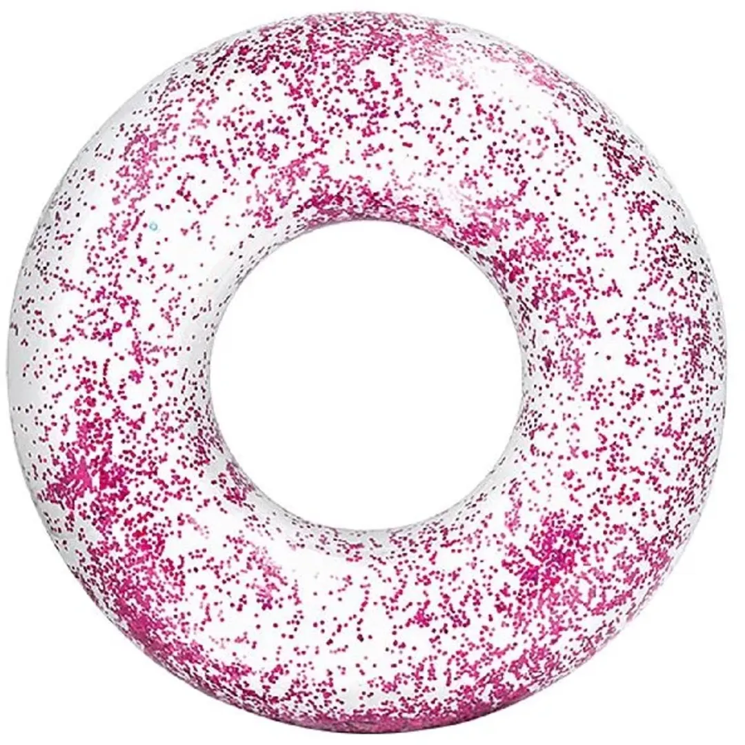 Intex Roze Sparkling Glitter Zwemring 119cm