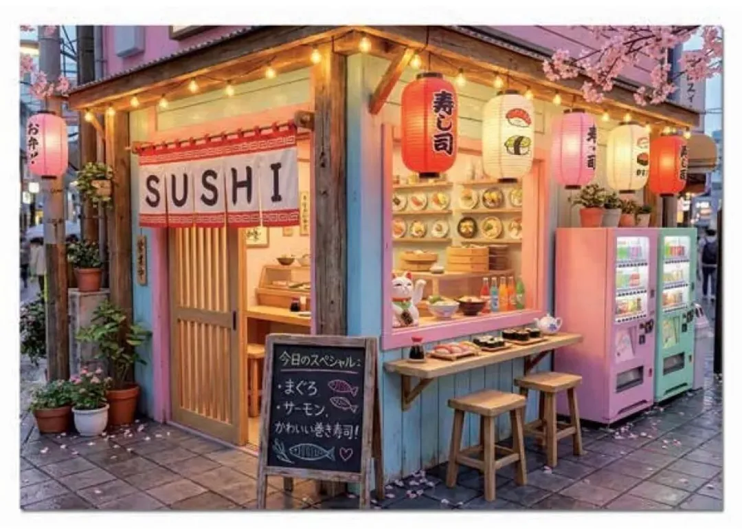 Educa Kawaii Sushi Puzzel 1000 Stuks