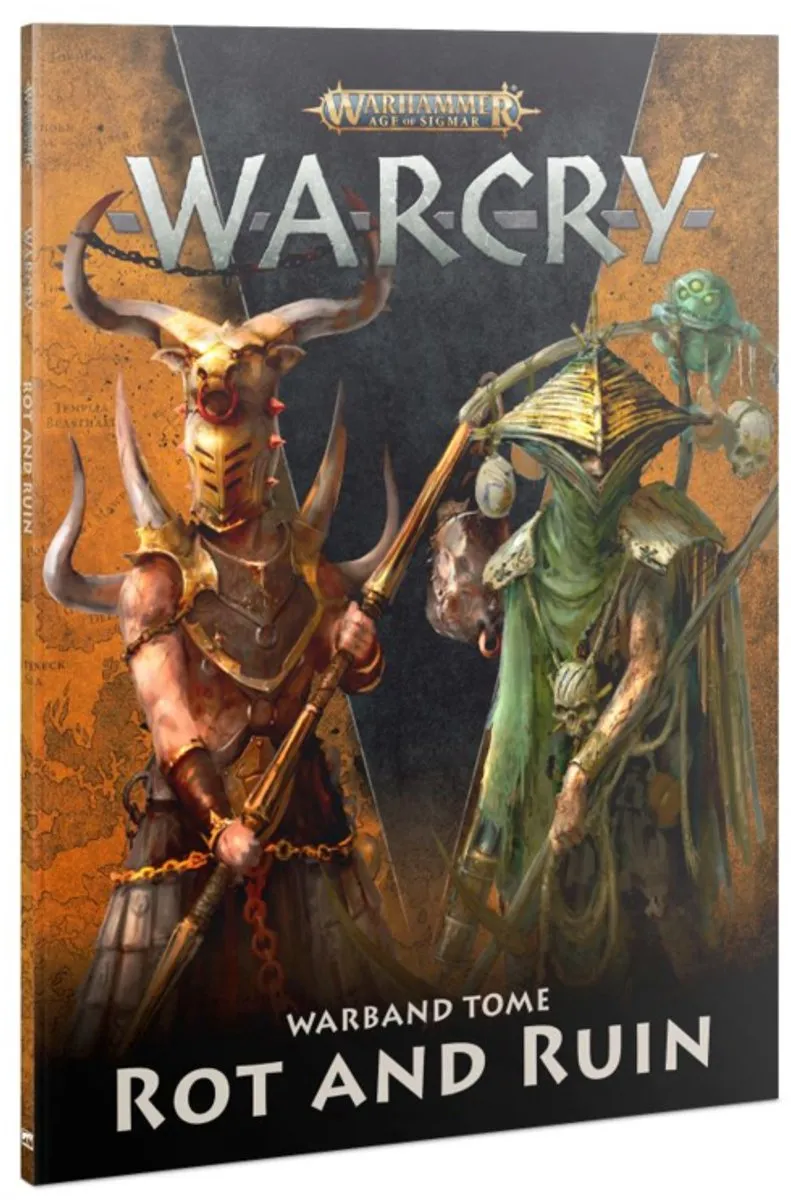 Games Workshop Warhammer Warcry Rot and Ruin Warband Tome