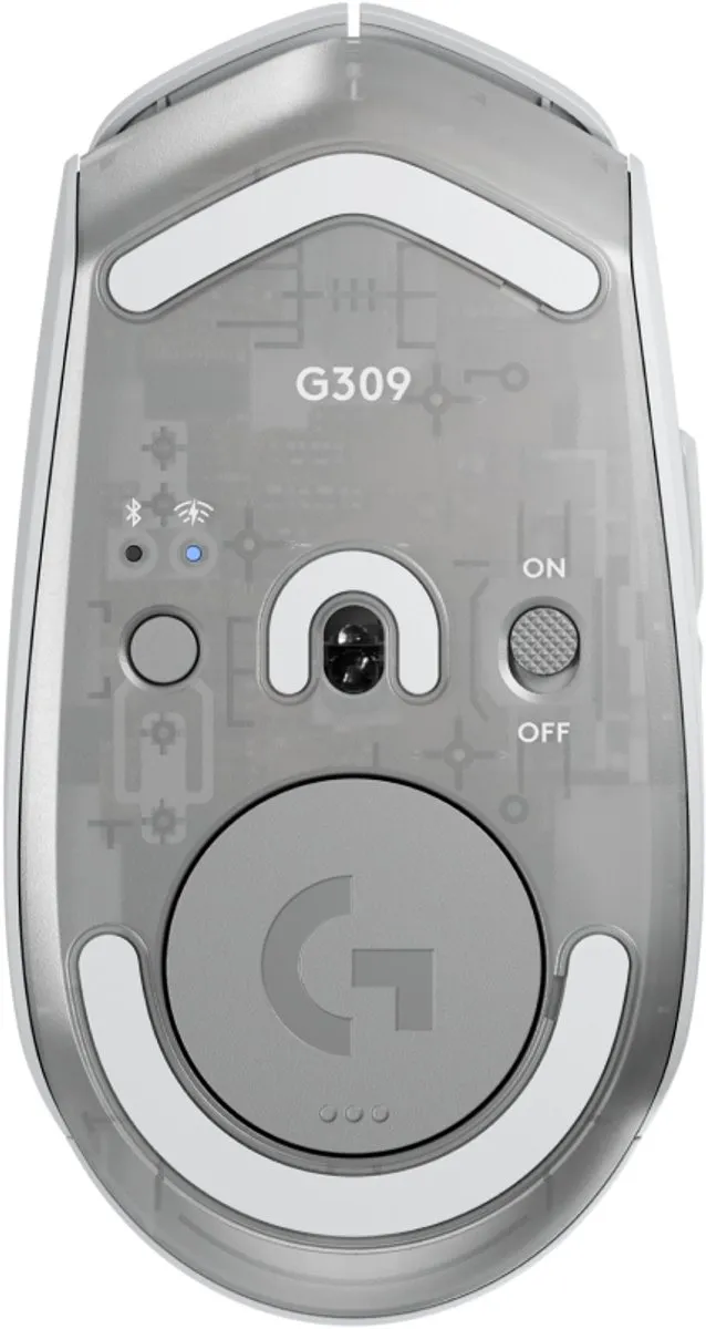 Logitech G G309 Draadloze Gamingmuis - Wit