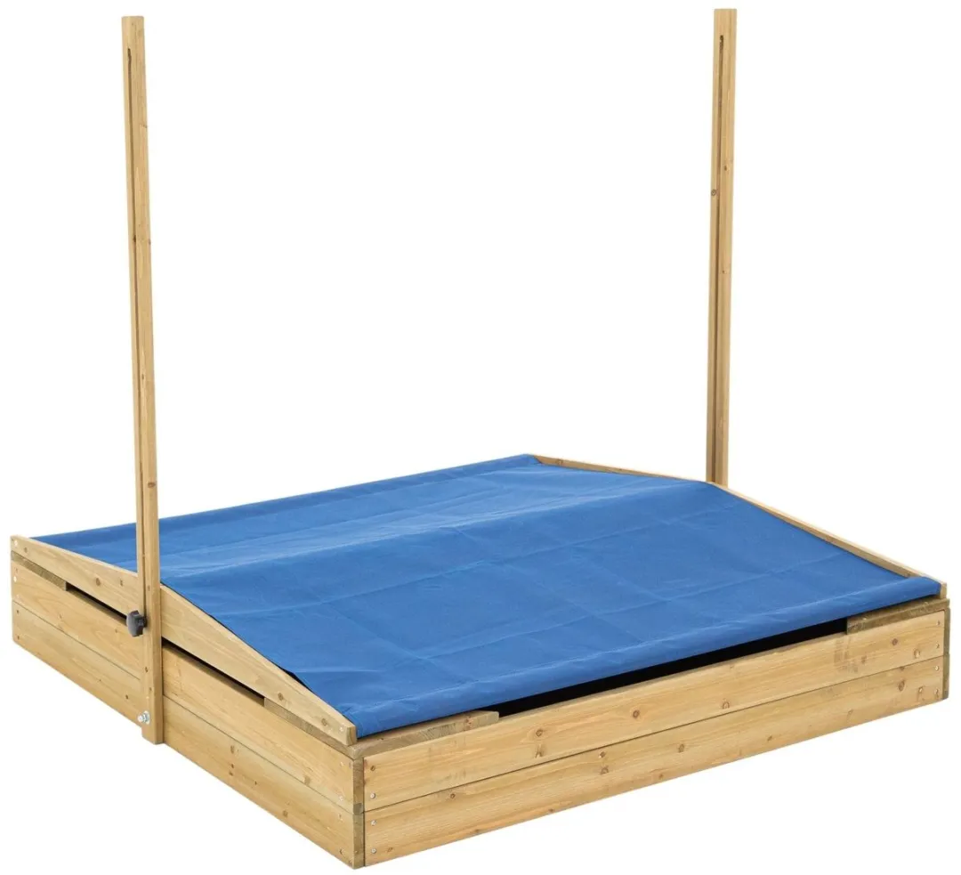 TP Toys Houten Zandbak met Afdak - 3 Accessoires