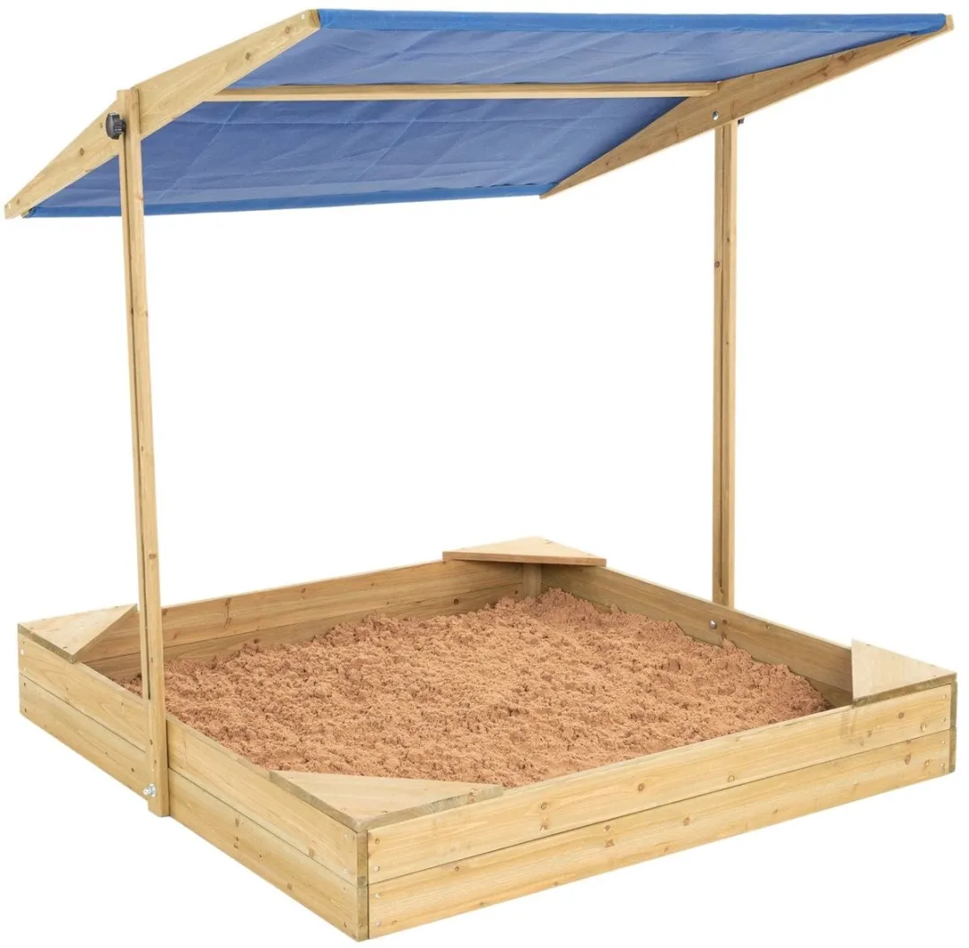 TP Toys Houten Zandbak met Afdak