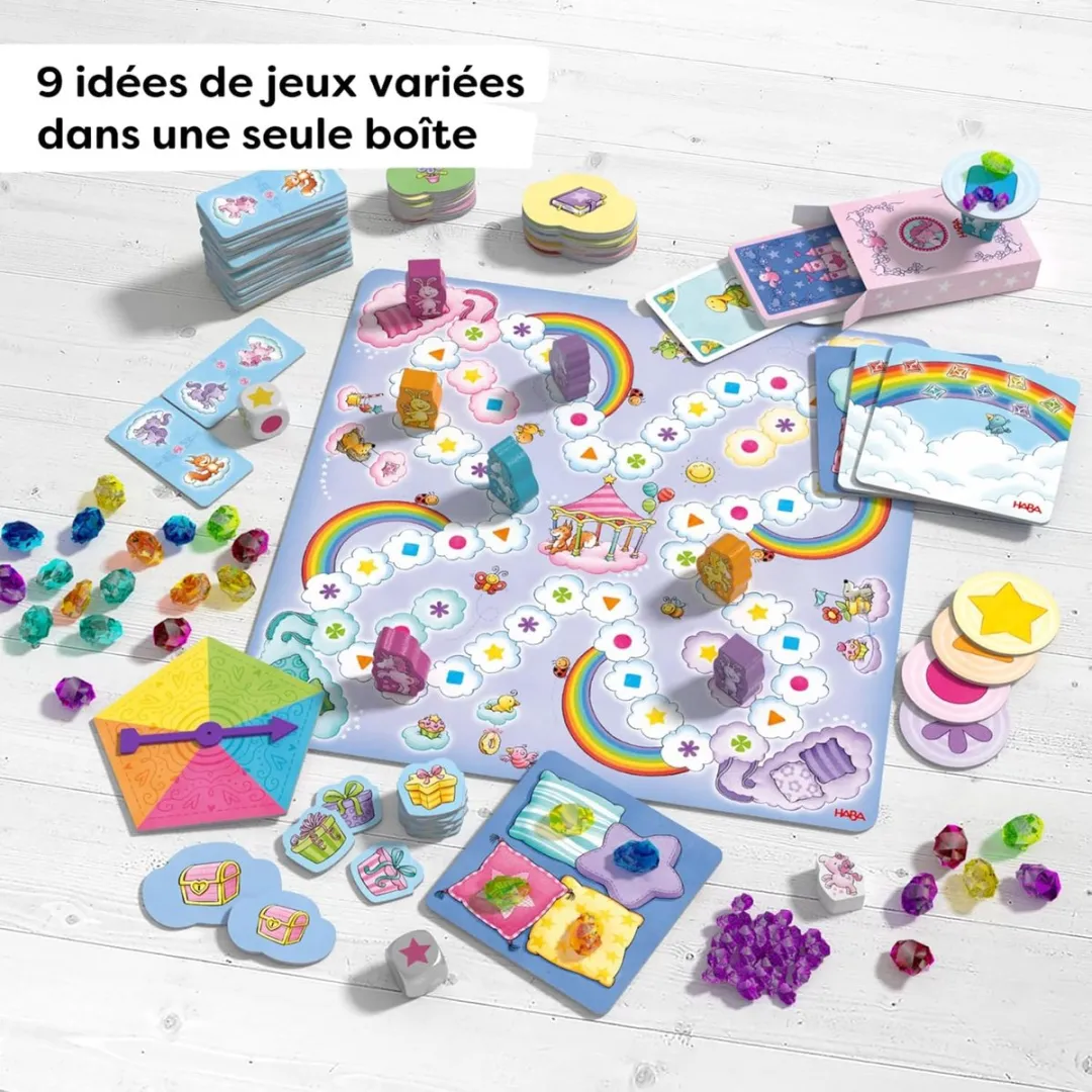 Haba Unicorn Glitterluck Bordspel - Meerkleurig - 2-6 Spelers
