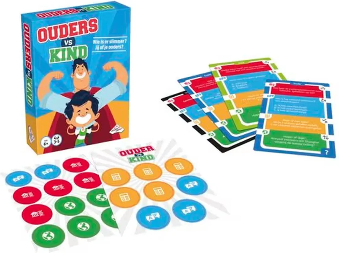 Identity Games Ouders Versus Kind Spel - 3-5 Spelers