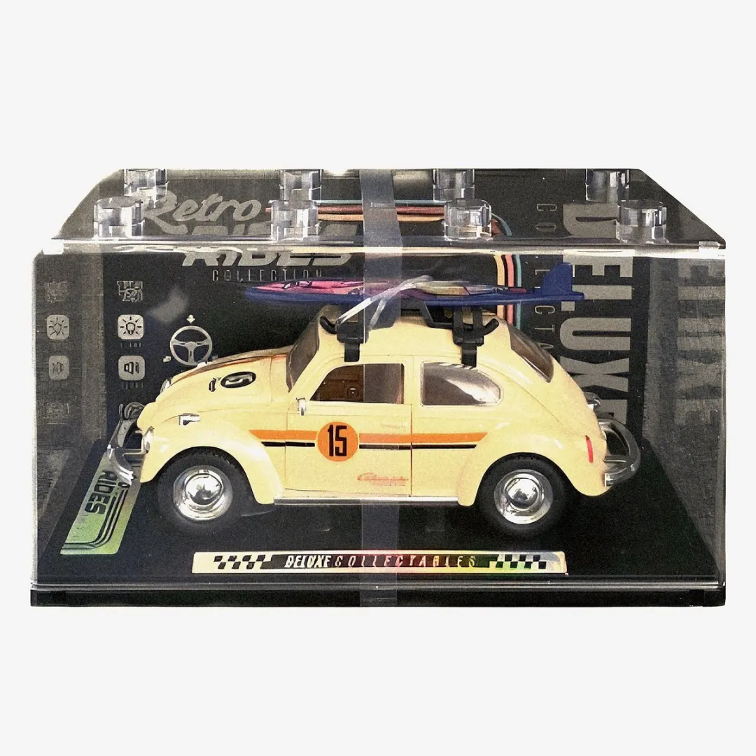 Ruby Toys Deluxe Retro Rides VW Kever Collectables 1:24