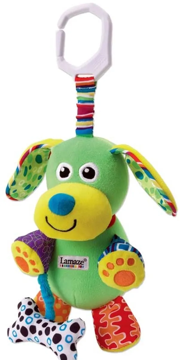 Lamaze Puppy Met Geluid - Groen - afbeelding 6 van 6