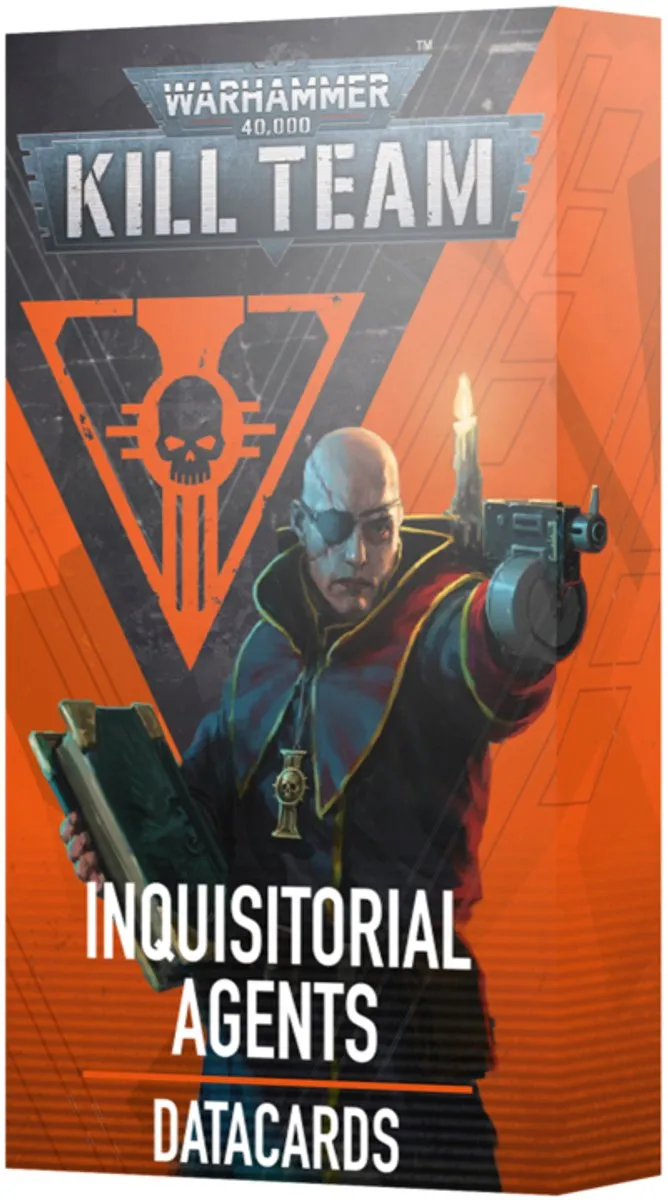 Games Workshop Kill Team Inquisitoriale Agenten Datacards