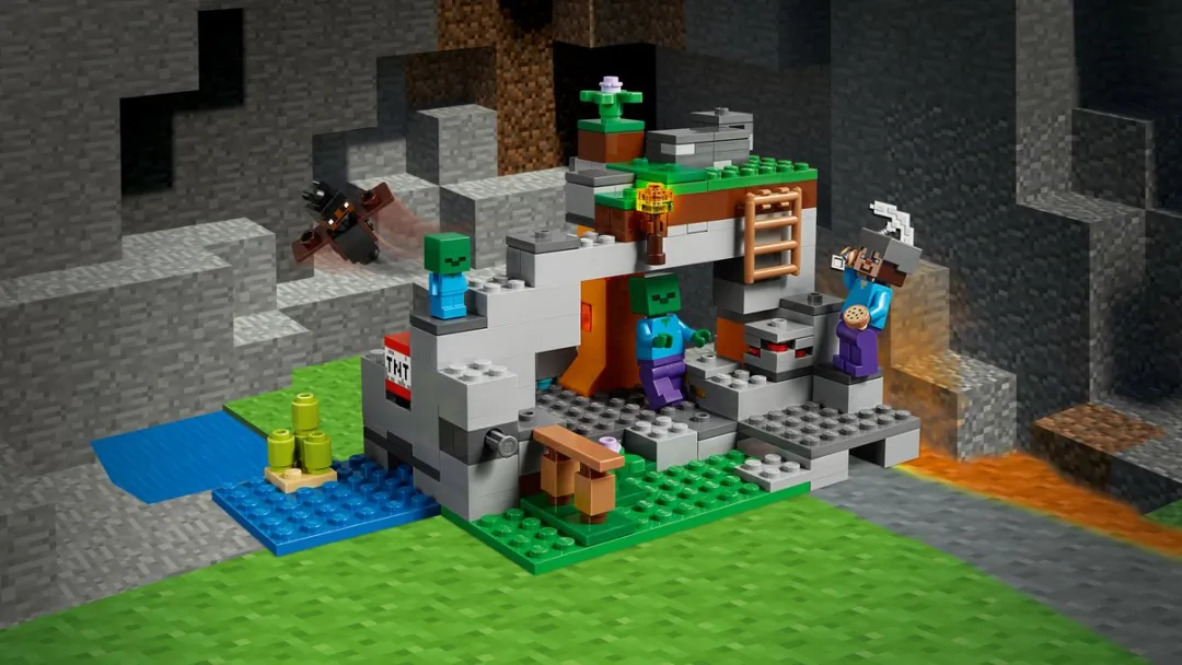 LEGO The Zombie Cave - 241 Stukken - Groen