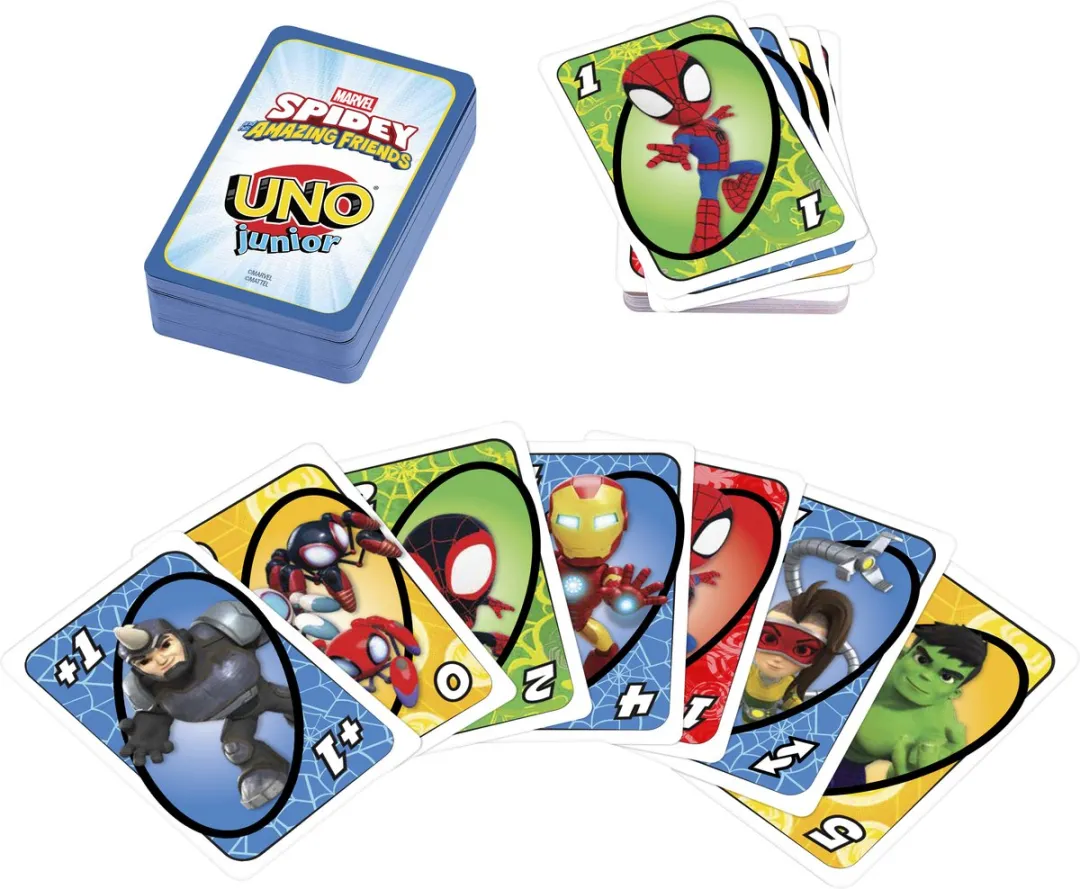 Mattel Games UNO Junior Spidey & Friends
