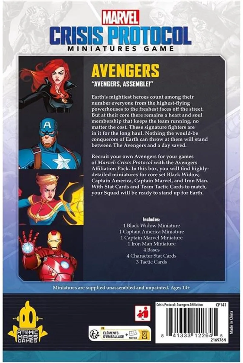 Atomic Mass Games Marvel Avengers AMCP141 Spelpakket - 2-6 Spelers