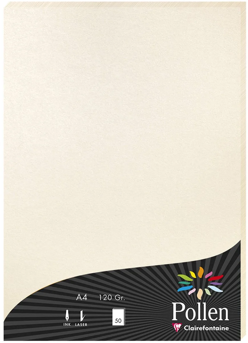 Clairefontaine Papier A4 Bordeaux - 50 Vel - afbeelding 6 van 6
