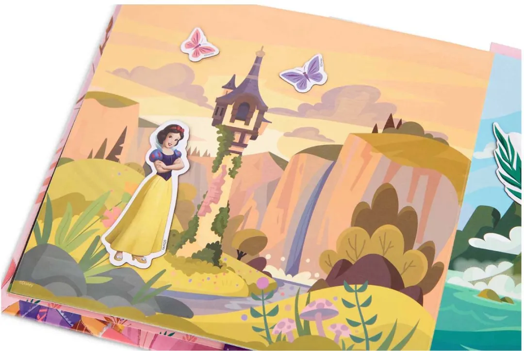 Disney Princess Magnetisch Speelboek - 40 Figuren