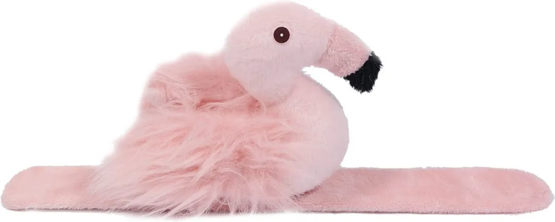 PIA Soft Toys Pluche Flamingo Klaparmband