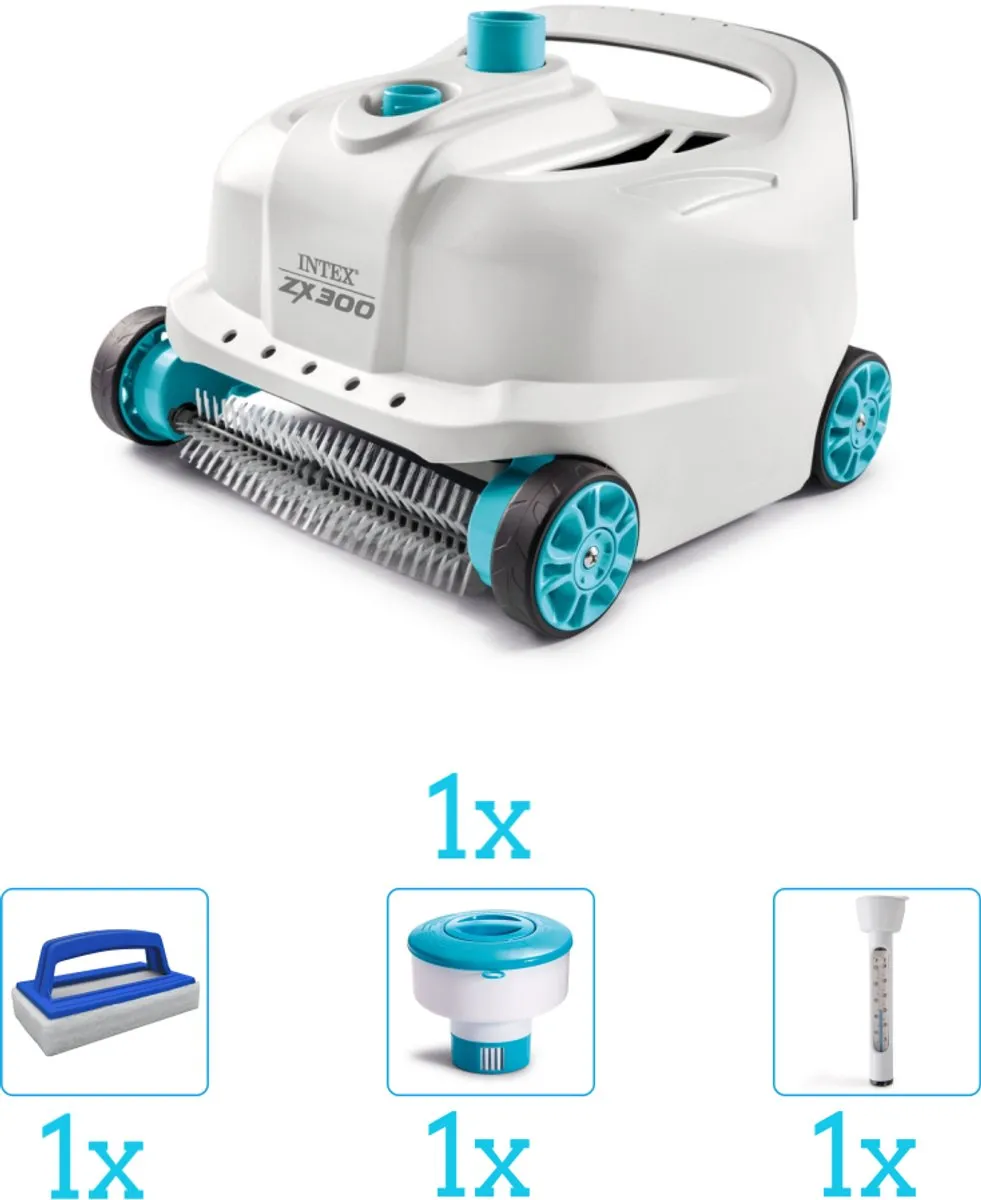 Intex Deluxe ZX300 Zwembadstofzuiger - Blauw