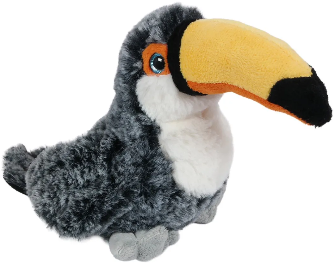 PIA Soft Toys Pluche Toekan Knuffel 18cm