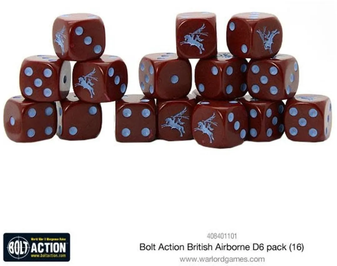 Warlord Games British Airborne D6 Dice Pack