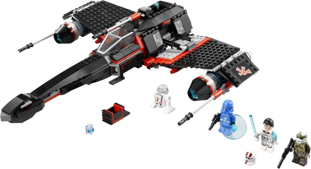 LEGO JEK-14's Stealth Starfighter 75018 - 550 Stukken - Meerkleurig
