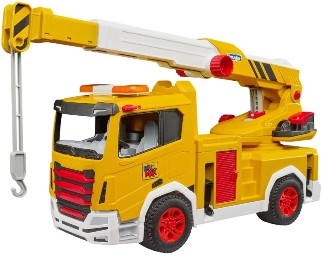Bruder Roadmax Kraanwagen Schaal 0