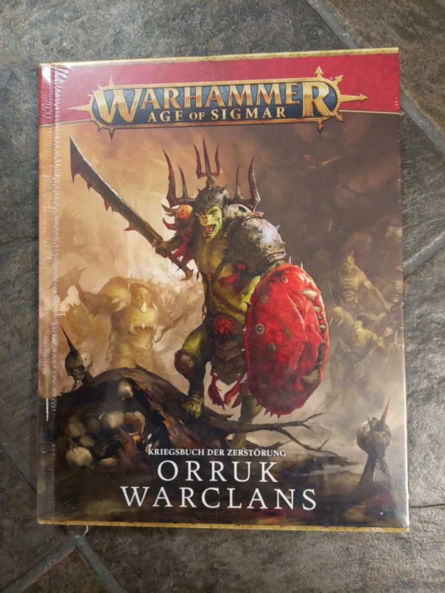 Games Workshop Orruk Warclans Destruction Battletome Warhammer Age of Sigmar
