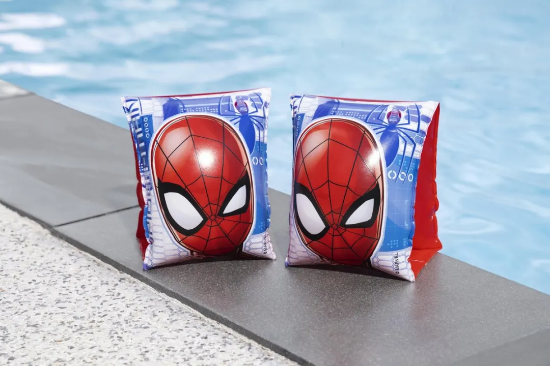 Bestway Spider-Man Opblaasbare Zwemarmbanden L/XL - Marvel - Multicolor