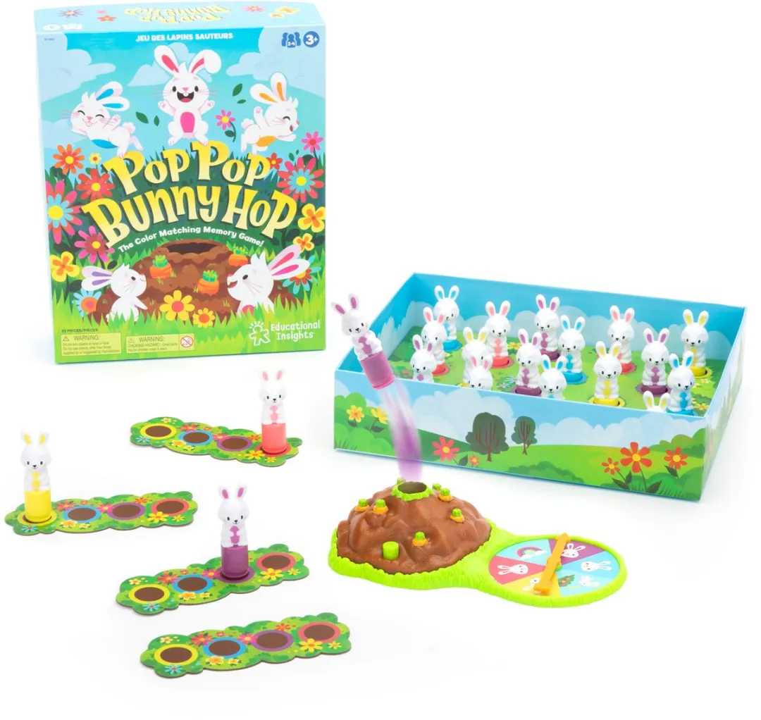 Learning Resources Pop Pop Bunny Hop Kleurenspel