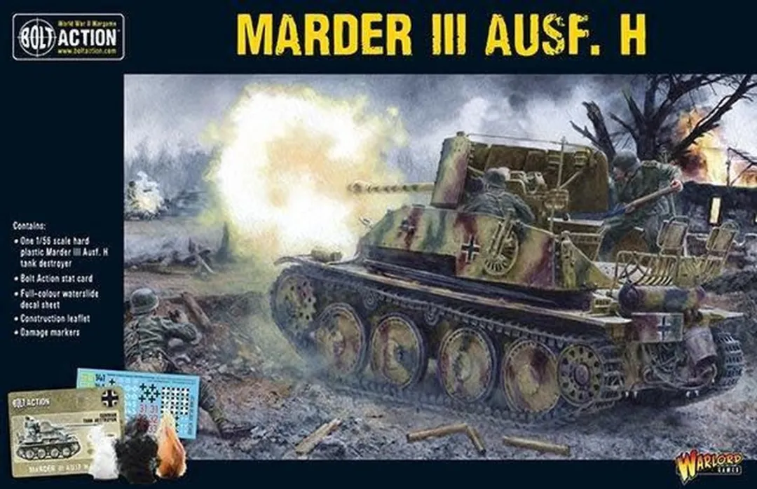 Warlord Games SD.KFZ 139 Marder III Bolt Action Model