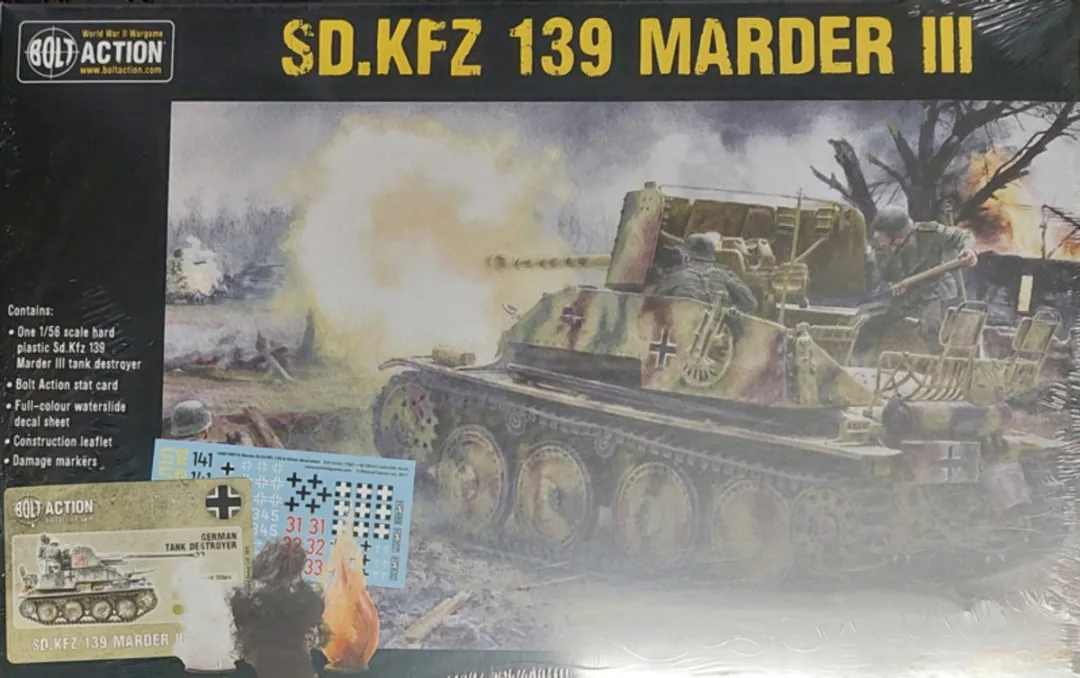 Warlord Games SD.KFZ 139 Marder III Bolt Action Model