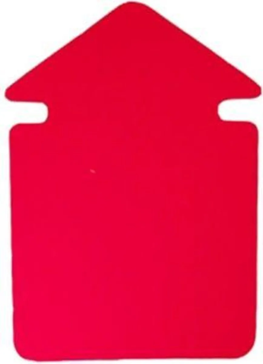 Folia 12cm Pijl Krimpfolie - 20 Vel Felroze