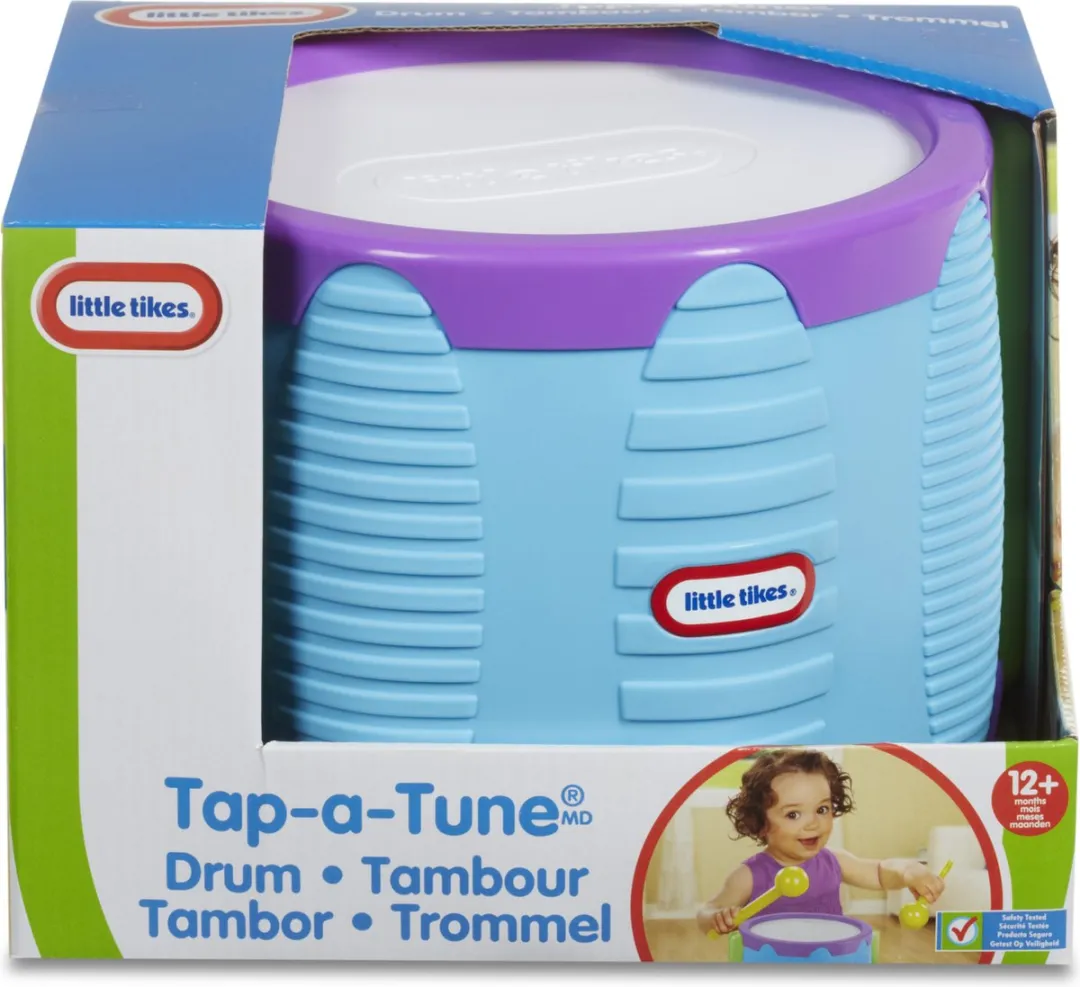 Little Tikes Tap-a-Tune Drum - Paars - afbeelding 5 van 6