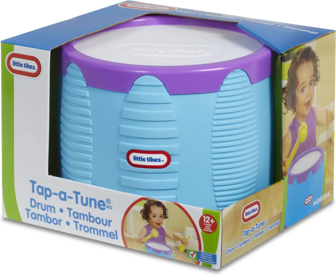 Little Tikes Tap-a-Tune Drum - Paars - afbeelding 4 van 6